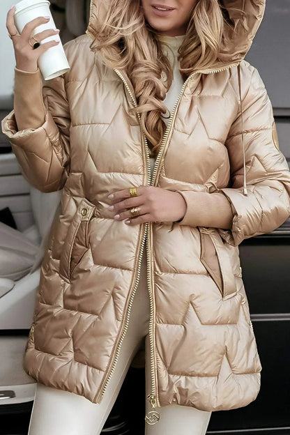 MaisonNox®| Lange Winterjas met Beschermende Warmte en Tijdloze Elegantie