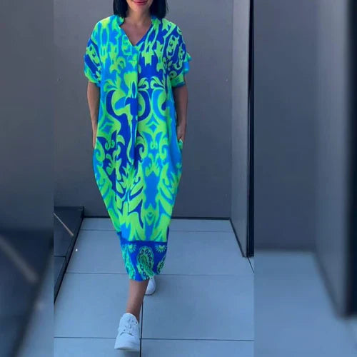 MaisonNox® | Elegante Bloemenjurk voor een Gracieus en Vrouwelijk Stijl