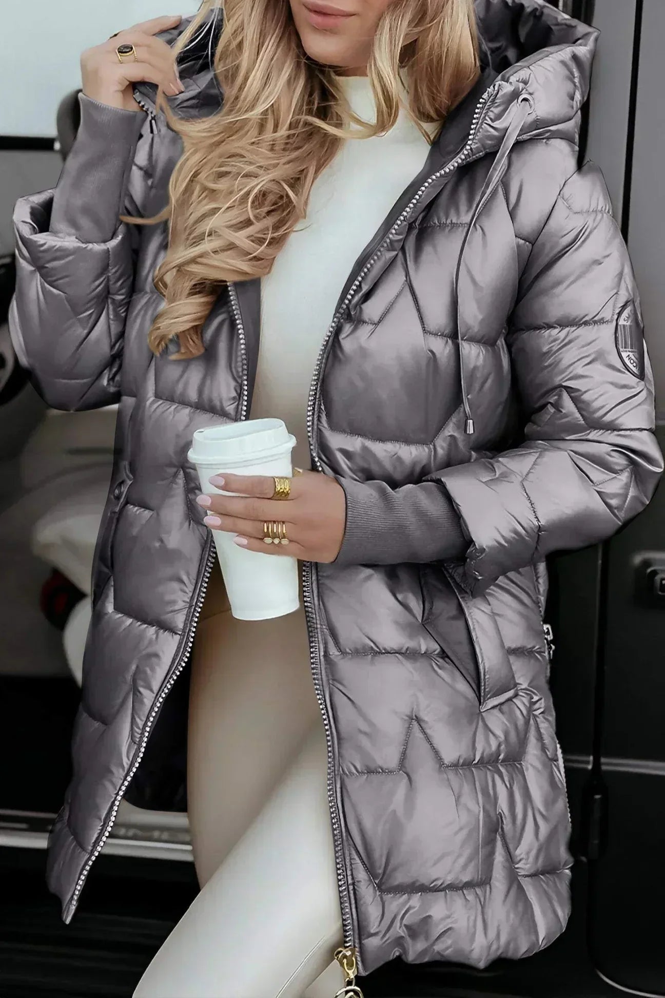 MaisonNox®| Gewatteerde winterjas