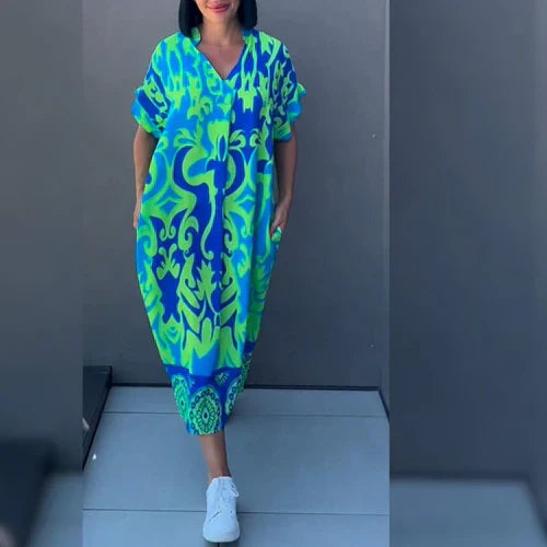 MaisonNox® | Elegante Bloemenjurk voor een Gracieus en Vrouwelijk Stijl