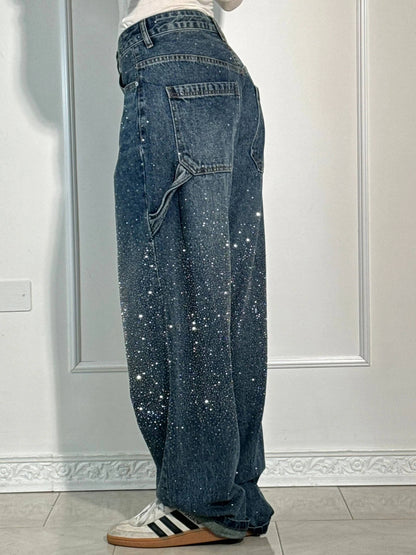 MaisonNox® | Wijde jeans voor dames – Modecomfort met een sprankelend accent