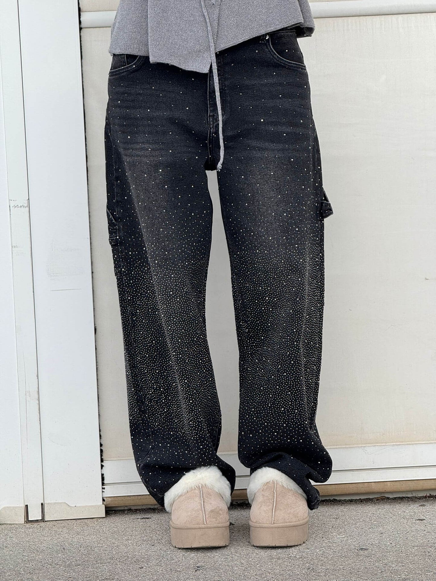 MaisonNox® | Wijde jeans voor dames – Modecomfort met een sprankelend accent