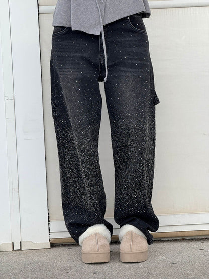MaisonNox® | Wijde jeans voor dames – Modecomfort met een sprankelend accent