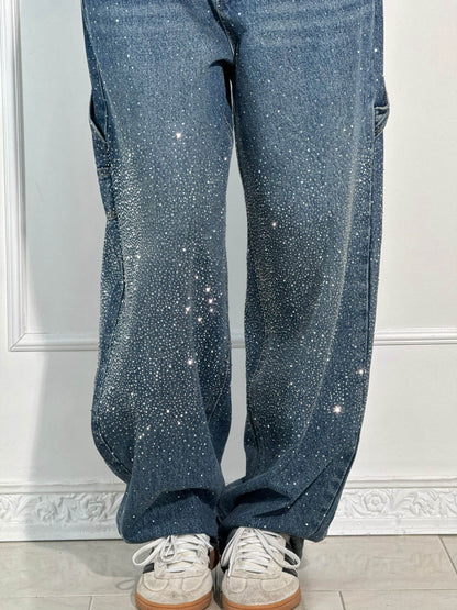 MaisonNox® | Wijde jeans voor dames – Modecomfort met een sprankelend accent