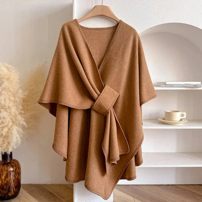 maisonnox® | Lange poncho sjaal