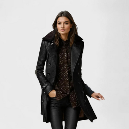 MaisonNox® | Elegante leren jas