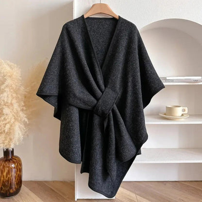 maisonnox® | Lange poncho sjaal