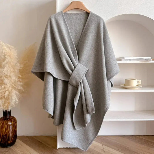 maisonnox® | Lange poncho sjaal