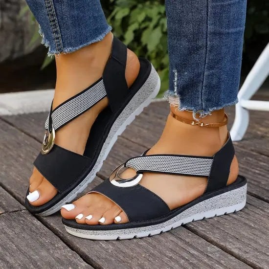 maisonnox® | Elegante sandalen met aangepaste ondersteuning