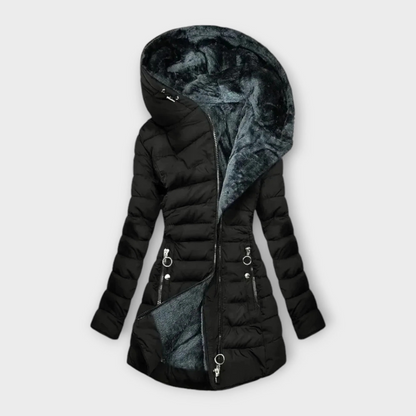 MaisonNox® | Gewatteerde jas met fleece voering