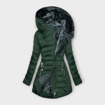 MaisonNox® | Gewatteerde jas met fleece voering