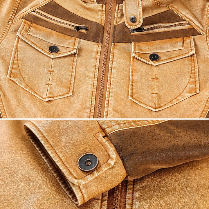 MaisonNox®  Titan Leren Jas