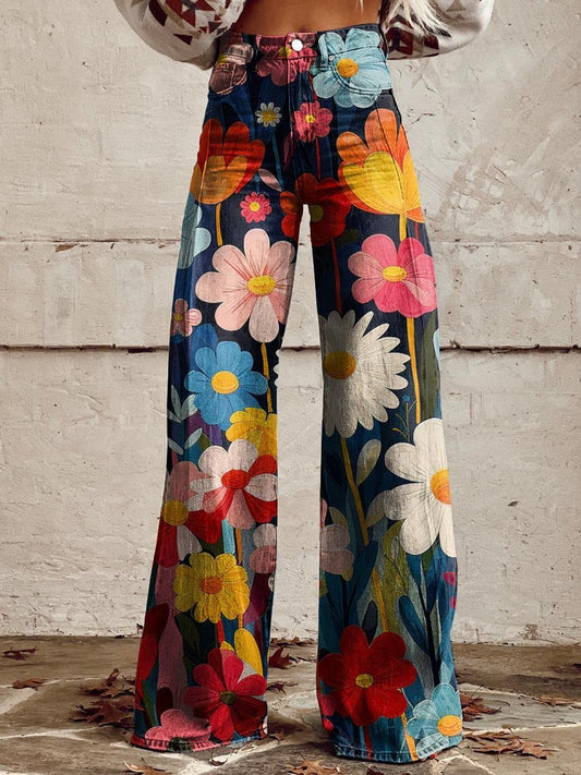 MaisonNox® | Elegante en Moderne Bloemenbroek