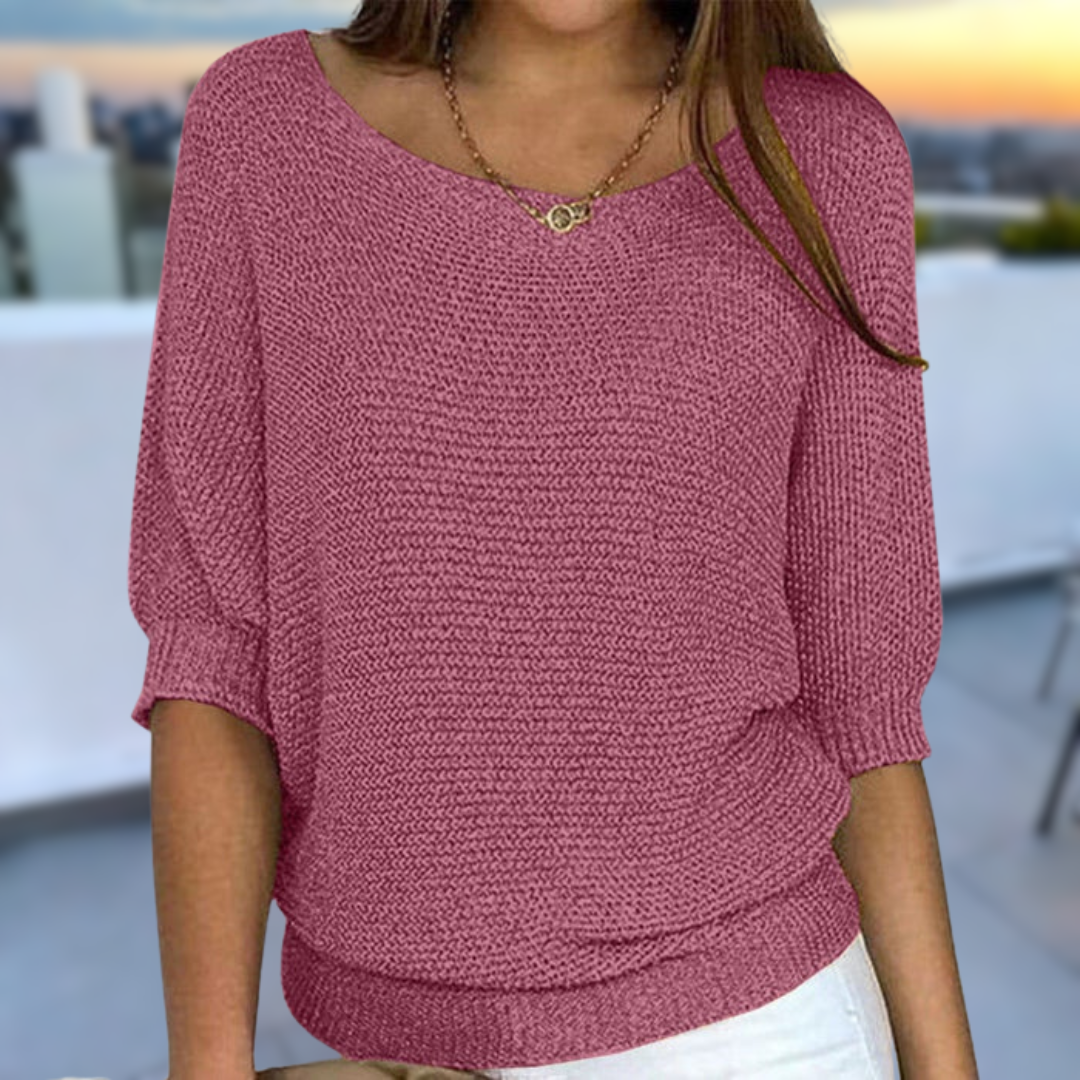 MaisonNox®| Lichtgewicht Trui met Ademend Comfort en Lente Stijl