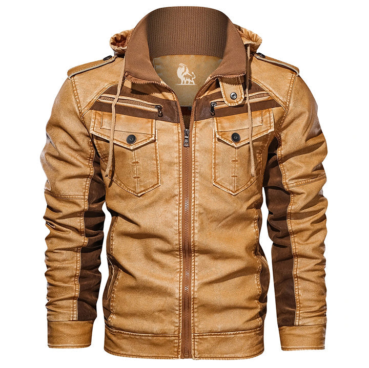 MaisonNox®  Titan Leren Jas
