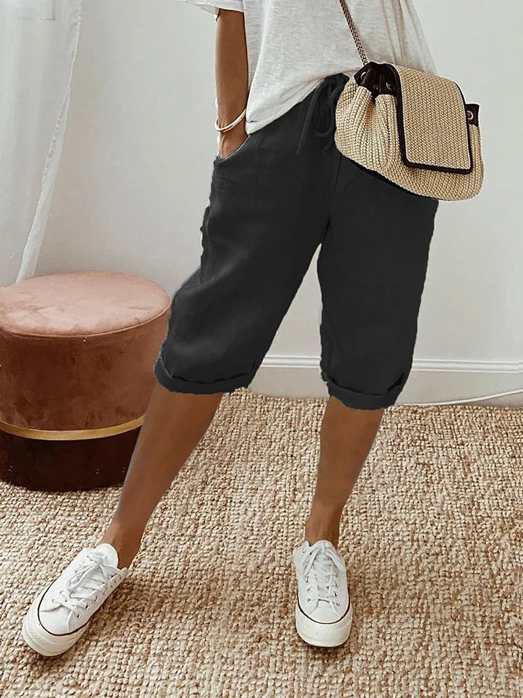 maisonnox® | Katoen linnen Dames Shorts (TIJDELIJK 1+1 GRATIS!)