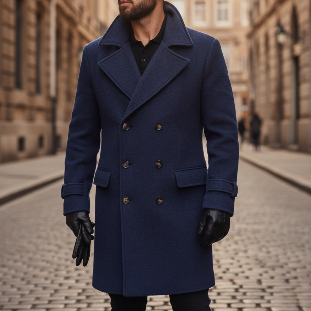 MaisonNox® | Elegante Winter Overjas met Verzorgde Pasvorm voor Dag en Stad