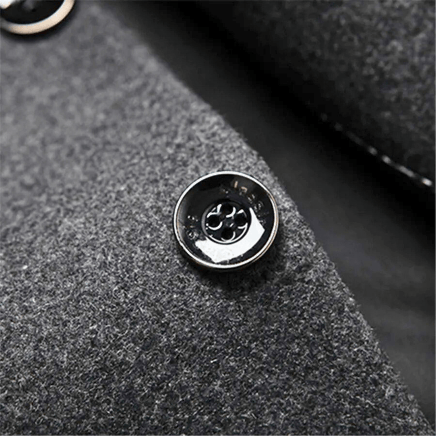 MaisonNox® | Herenjas Slim Fit met Mandarijnkraag en Tijdloze Elegantie voor Koude Dagen