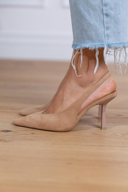 MaisonNox® | Décolleté Slingback Nudo