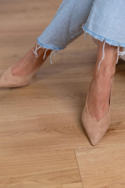 MaisonNox® | Décolleté Slingback Nudo