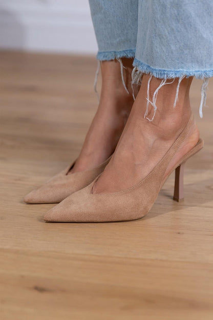 MaisonNox® | Décolleté Slingback Nudo