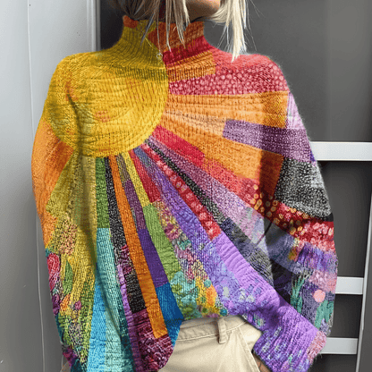 MaisonNox® | Elegante Hoge Hals Trui voor een Verfijnde Look