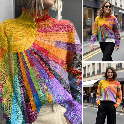 MaisonNox® | Elegante Hoge Hals Trui voor een Verfijnde Look