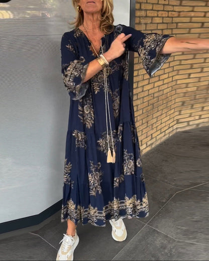 MaisonNox® | Vintage Jurk voor Dagelijkse Elegantie en Moeiteloze Stijl