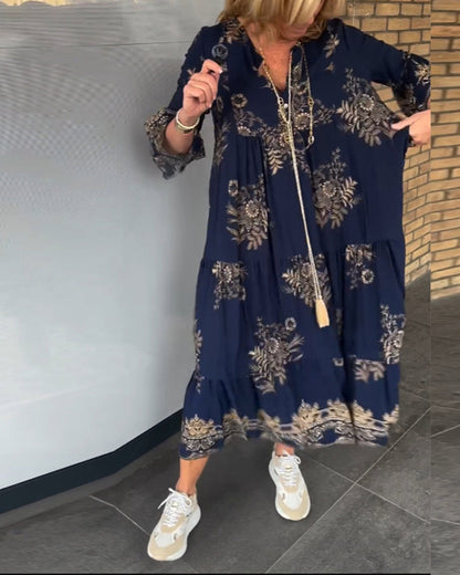 MaisonNox® | Vintage Jurk voor Dagelijkse Elegantie en Moeiteloze Stijl