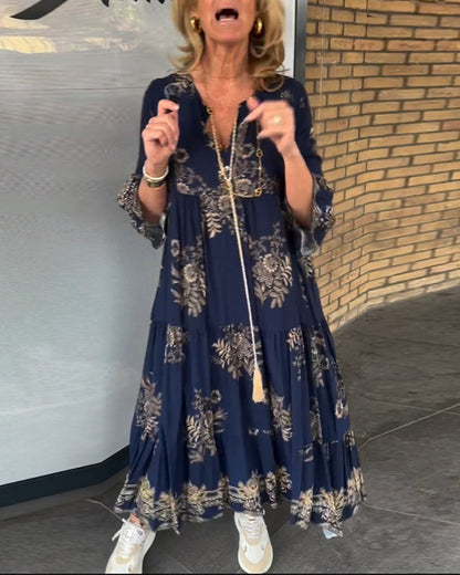 MaisonNox® | Vintage Jurk voor Dagelijkse Elegantie en Moeiteloze Stijl