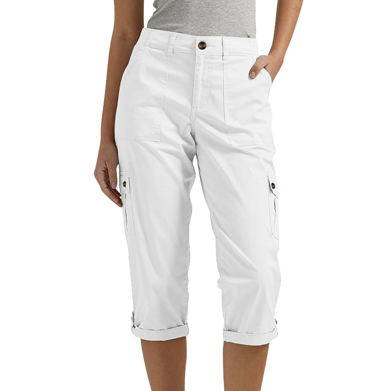 MaisonNox® | Capri Broek met Meerdere Zakken en Comfortabele Pasvorm voor Maximale Bewegingsvrijheid