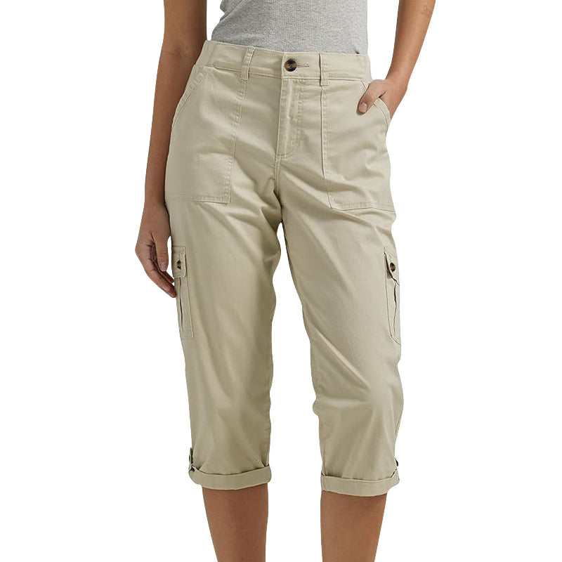 MaisonNox® | Capri Broek met Meerdere Zakken en Comfortabele Pasvorm voor Maximale Bewegingsvrijheid