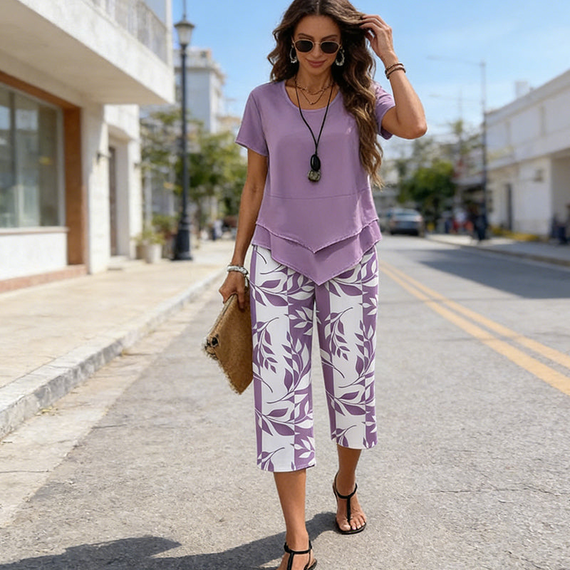 maisonnox® | Dames 2-delige set ademend polyester