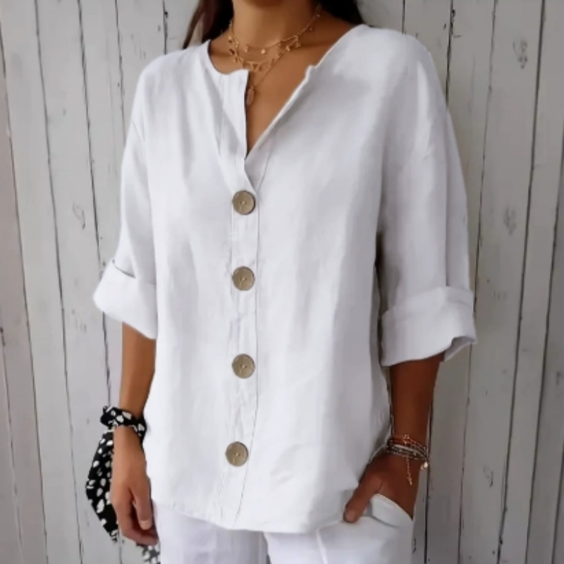 maisonnox® | Dames Losvallende Modieuze Blousetop  (TIJDELIJK 1+1 GRATIS!)