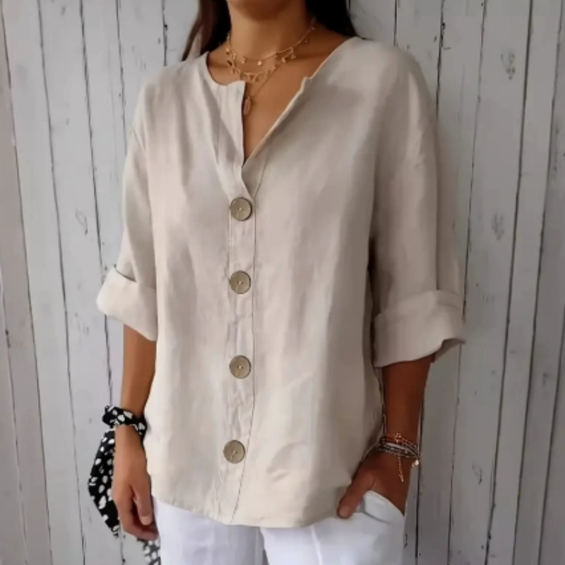 maisonnox® | Dames Losvallende Modieuze Blousetop  (TIJDELIJK 1+1 GRATIS!)