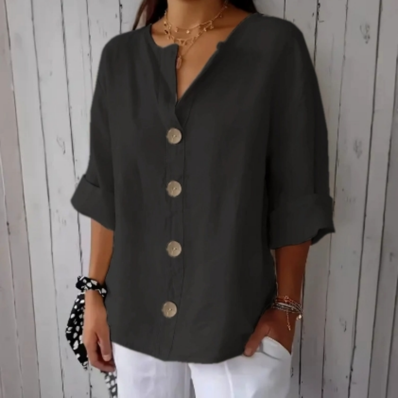 maisonnox® | Dames Losvallende Modieuze Blousetop  (TIJDELIJK 1+1 GRATIS!)