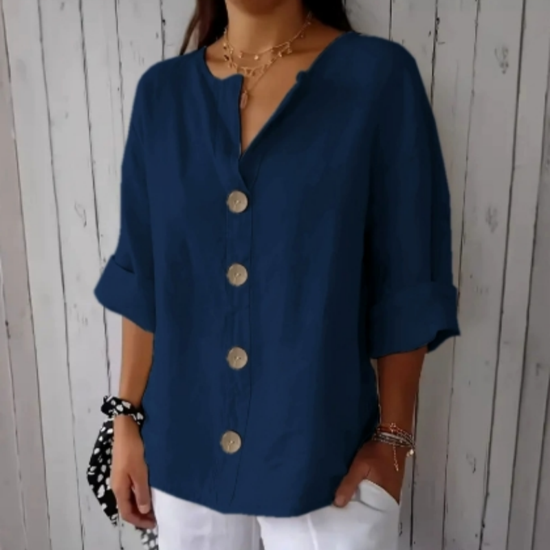 maisonnox® | Dames Losvallende Modieuze Blousetop  (TIJDELIJK 1+1 GRATIS!)