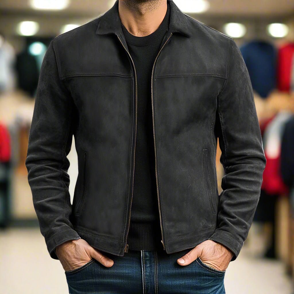 MaisonNox® | Premium Leren Jas - Tijdloos Stijl en Comfort